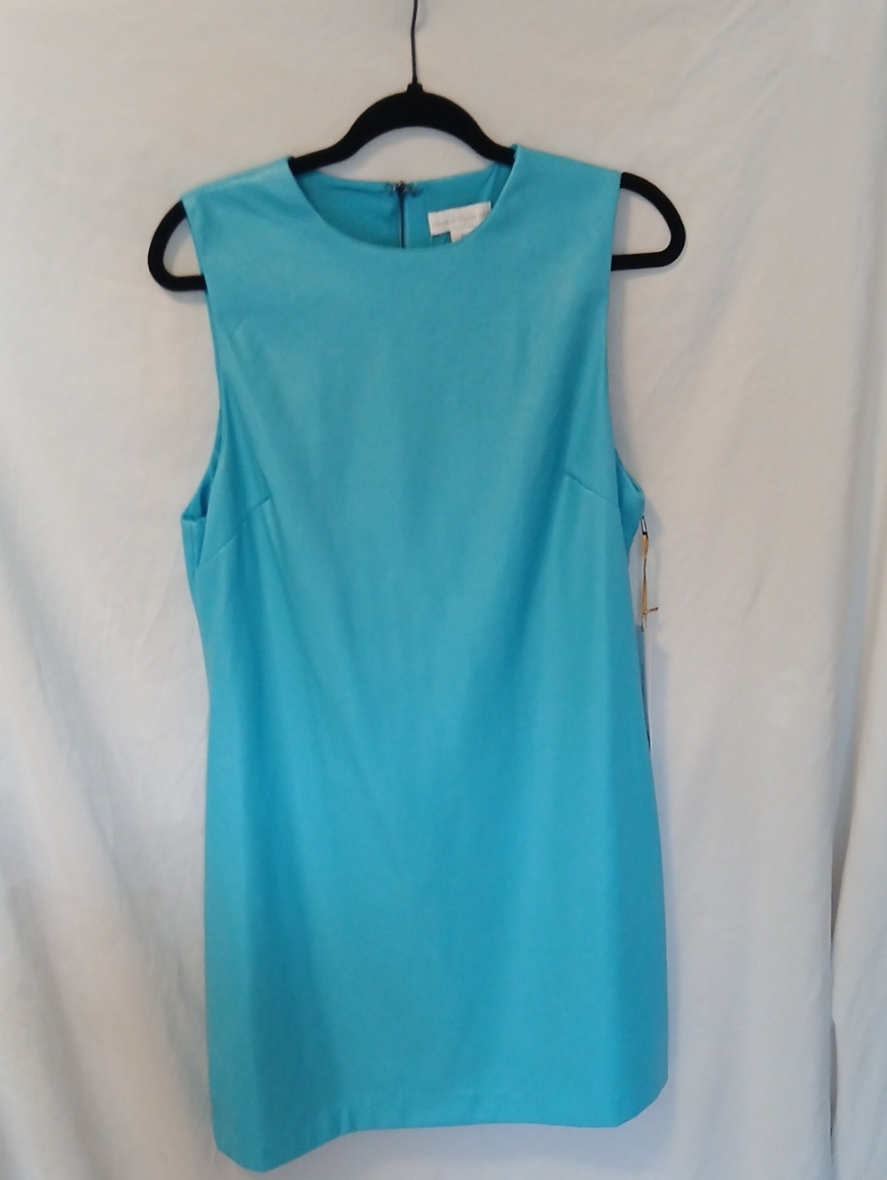 House of Harlow 1960 Sleeveless Turquoise Shift Dress